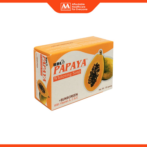 RDL Papaya + Sunscreen Whitening Soap 135g
