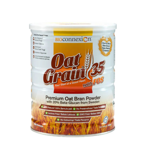 Bioconnexion Oat Grain 35 Premium Oat Bran Powder With FOS 500g