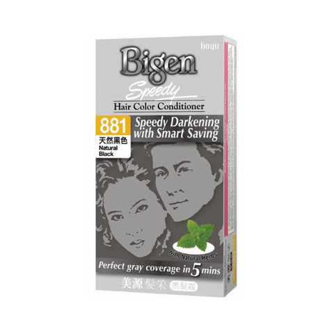 Bigen Speedy Hair Colour Conditioner #881 Natural Black