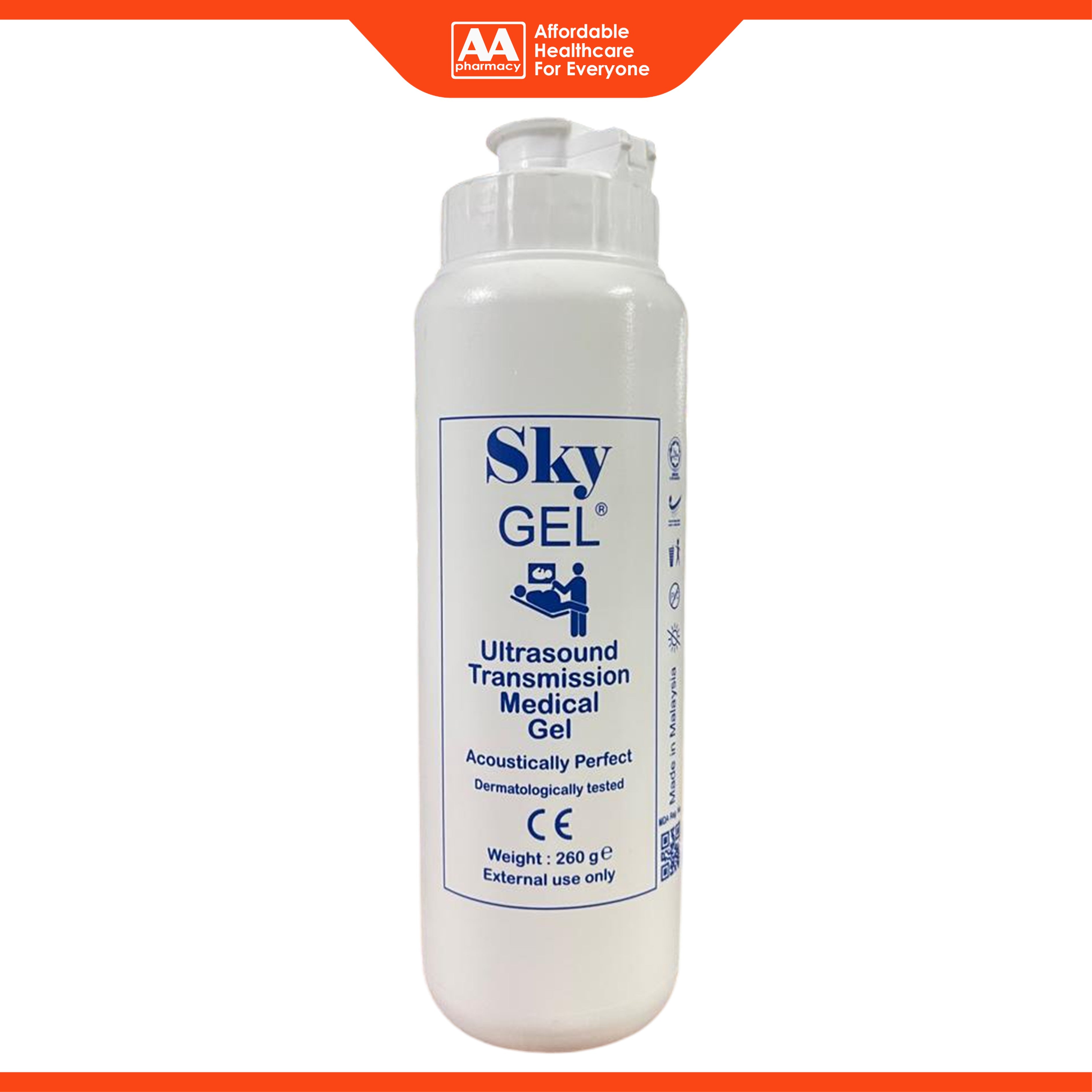 Sky Ultrasound Transmission Medical Gel 260g