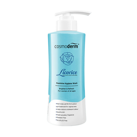 Cosmoderm Licorice Feminine Hygiene Wash 375mL