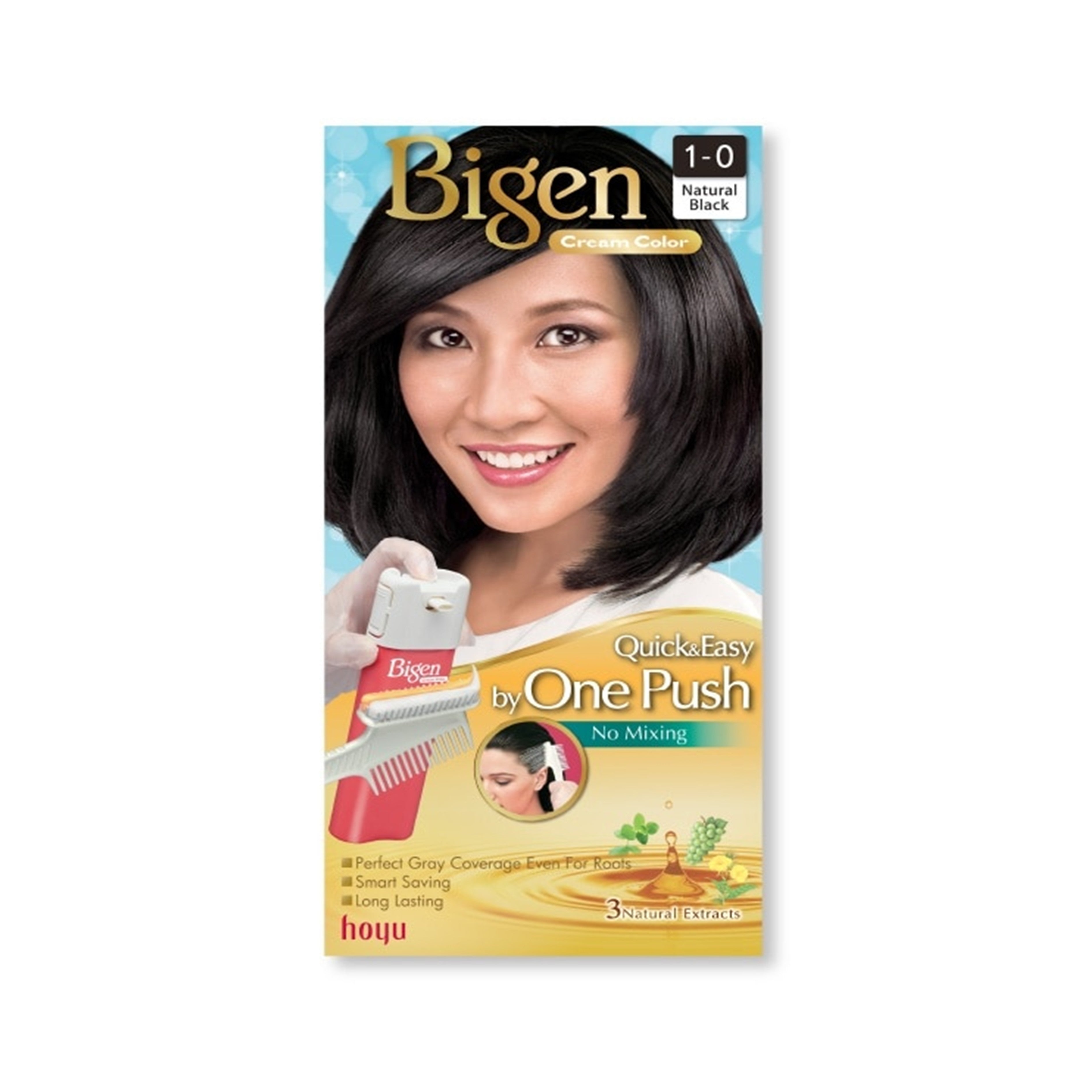 Bigen Cream Color 1-0 Natural Black