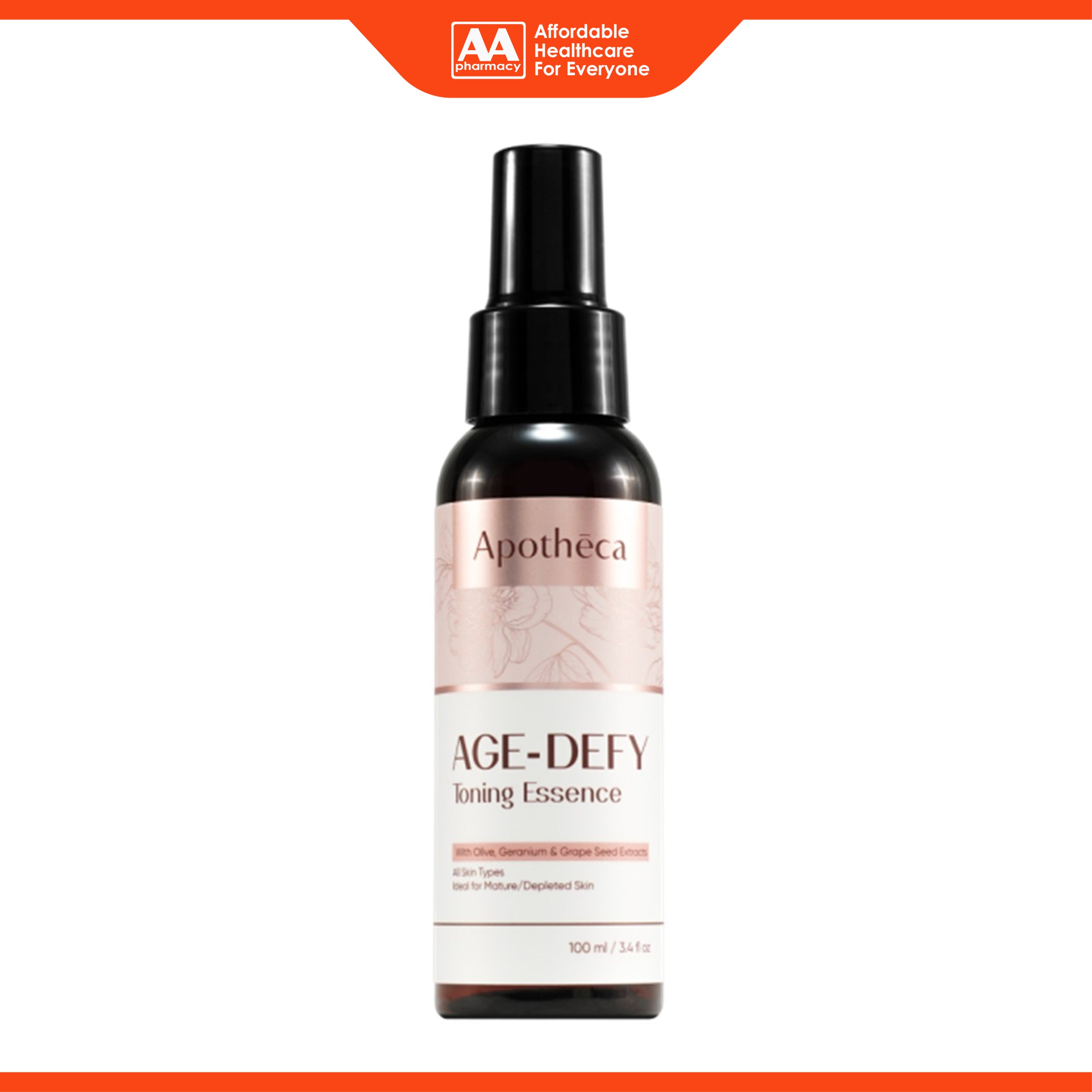 Apotheca Age-Defy Toning Essence 100mL