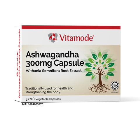 Vitamode Ashwagandha 300mg Capsule 3x10's