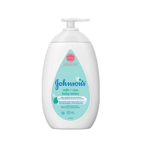 Johnson's Baby Milk + Rice Lotion 500mL