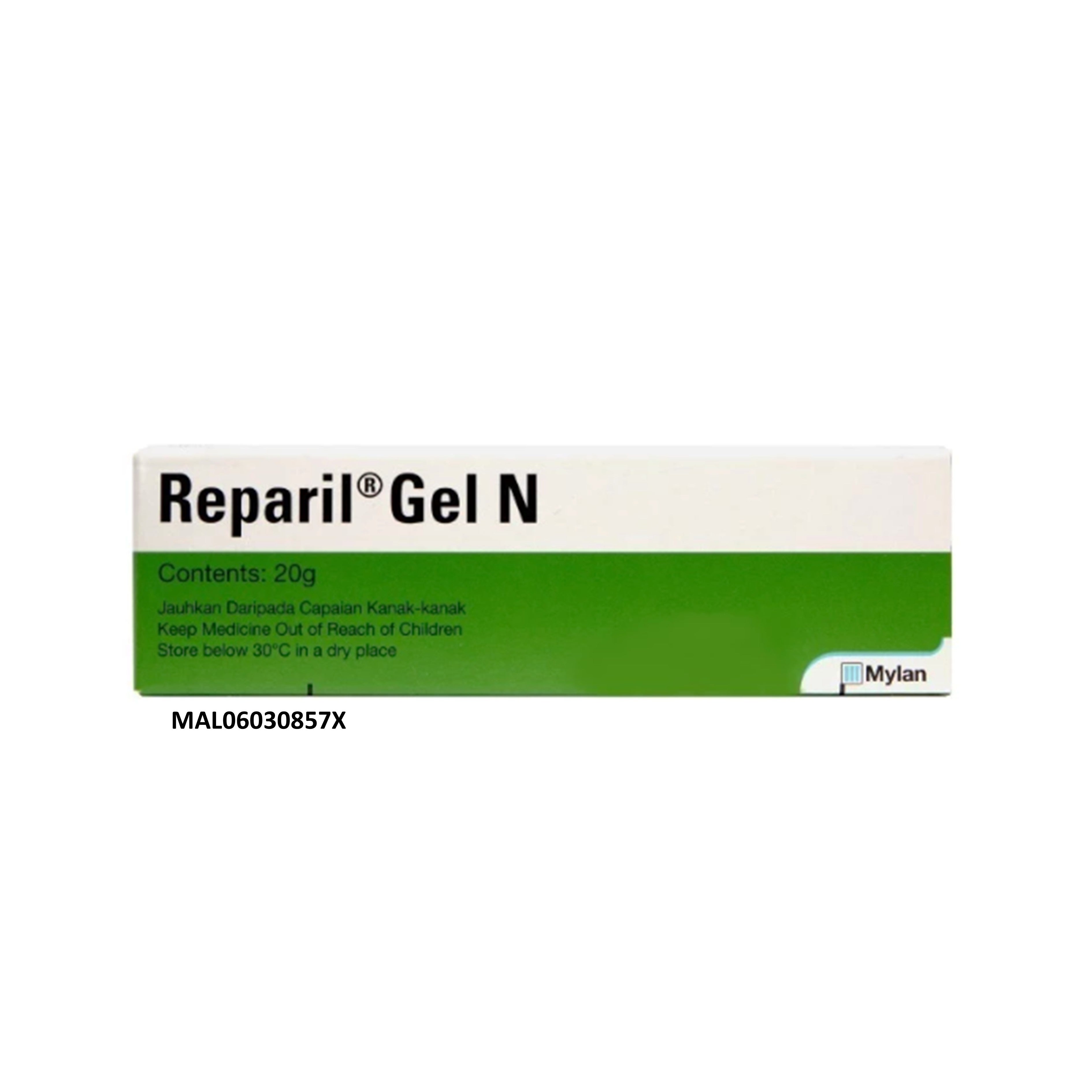 Reparil Gel N 20g - Reduces Inflammation & Swelling