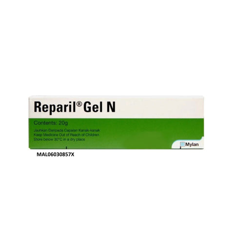 Reparil Gel N 20g - Reduces Inflammation & Swelling