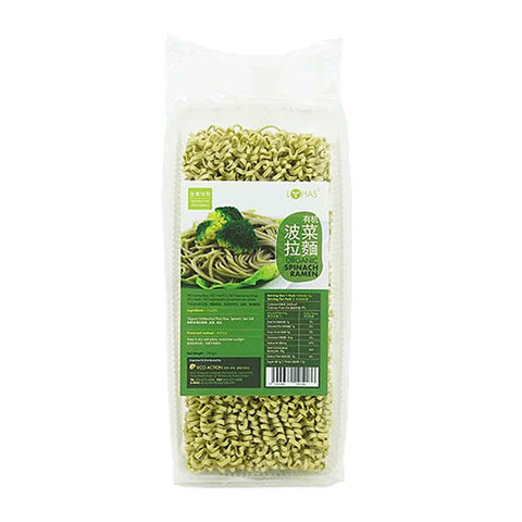 Lohas Organic Spinach Ramen 280g