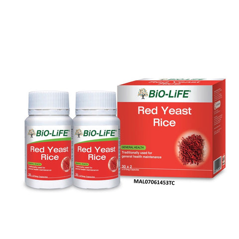 Bio-Life Red Yeast Rice Capsule 2x30's