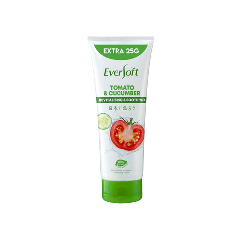 EverSoft Tomato & Cucumber (Revitalising & Soothing) Cleansing Foam 195g