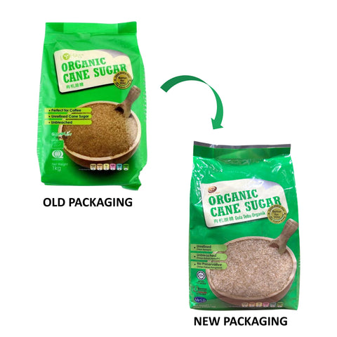 Eco Action Organic Cane Sugar (Unrefined, Unbleached) 1kg