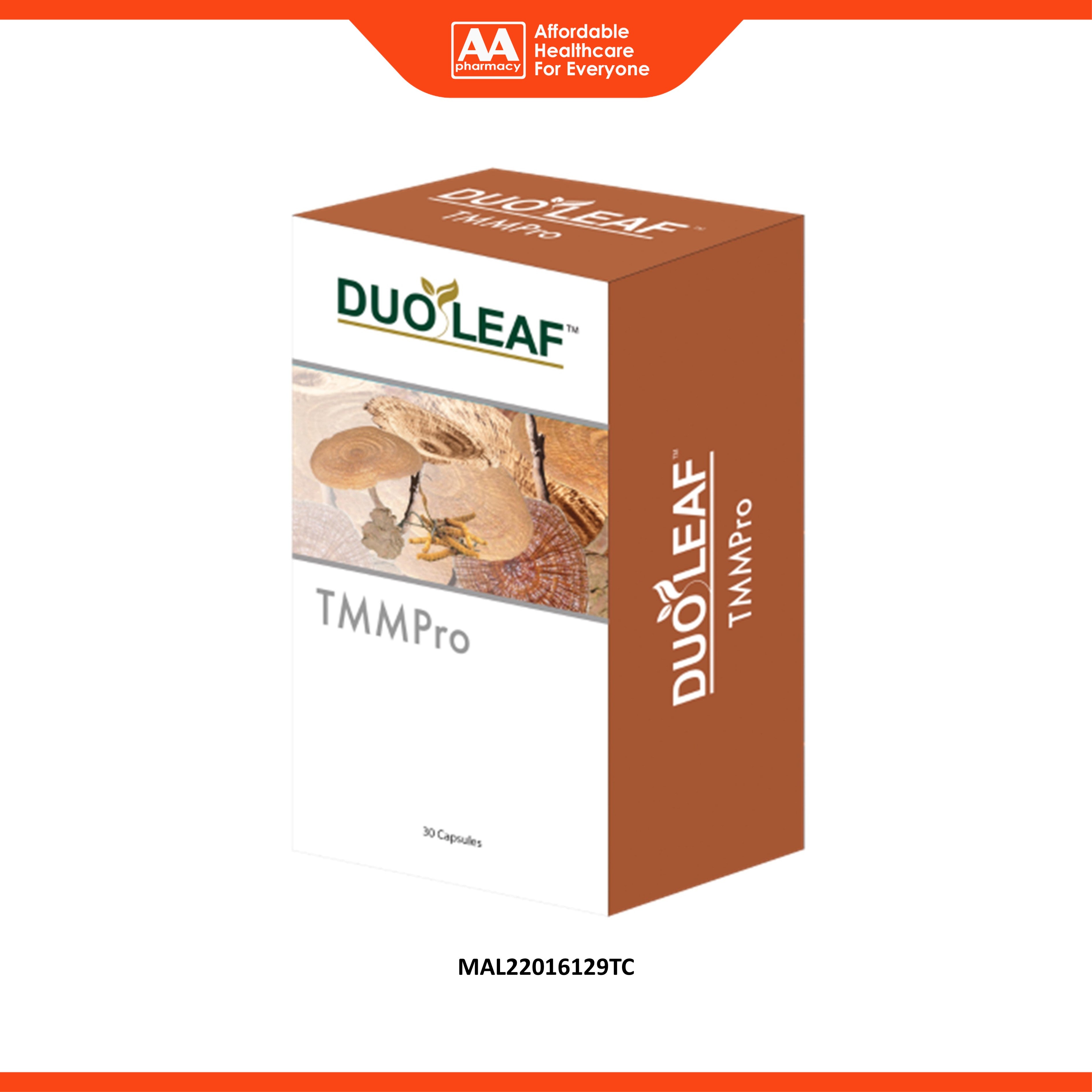 Duoleaf TMM Pro Capsule 30's (Tiger Milk Mushroom)