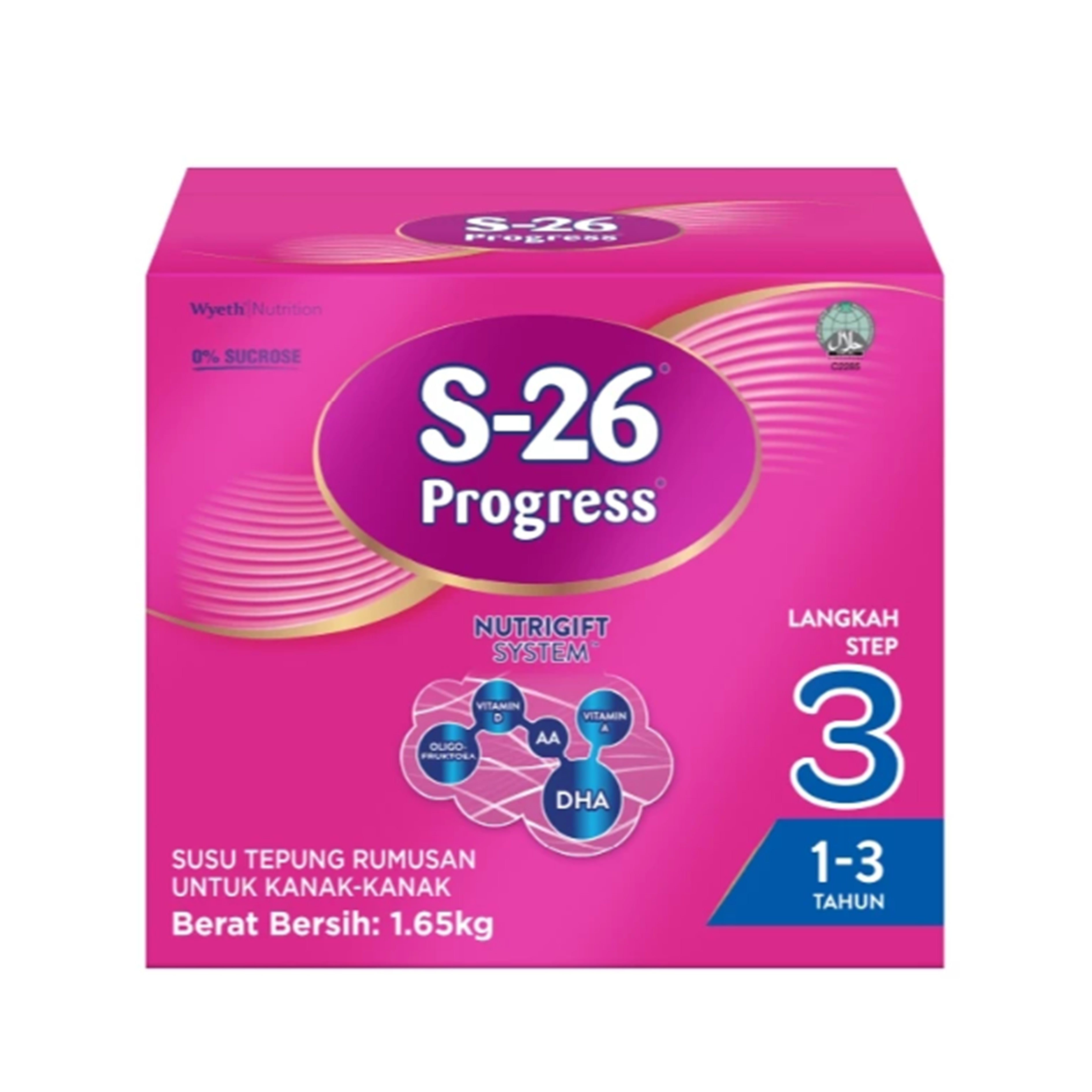 S-26 Progress Milk Formula Step 3 1.65kg (For Children 1-3 Years)