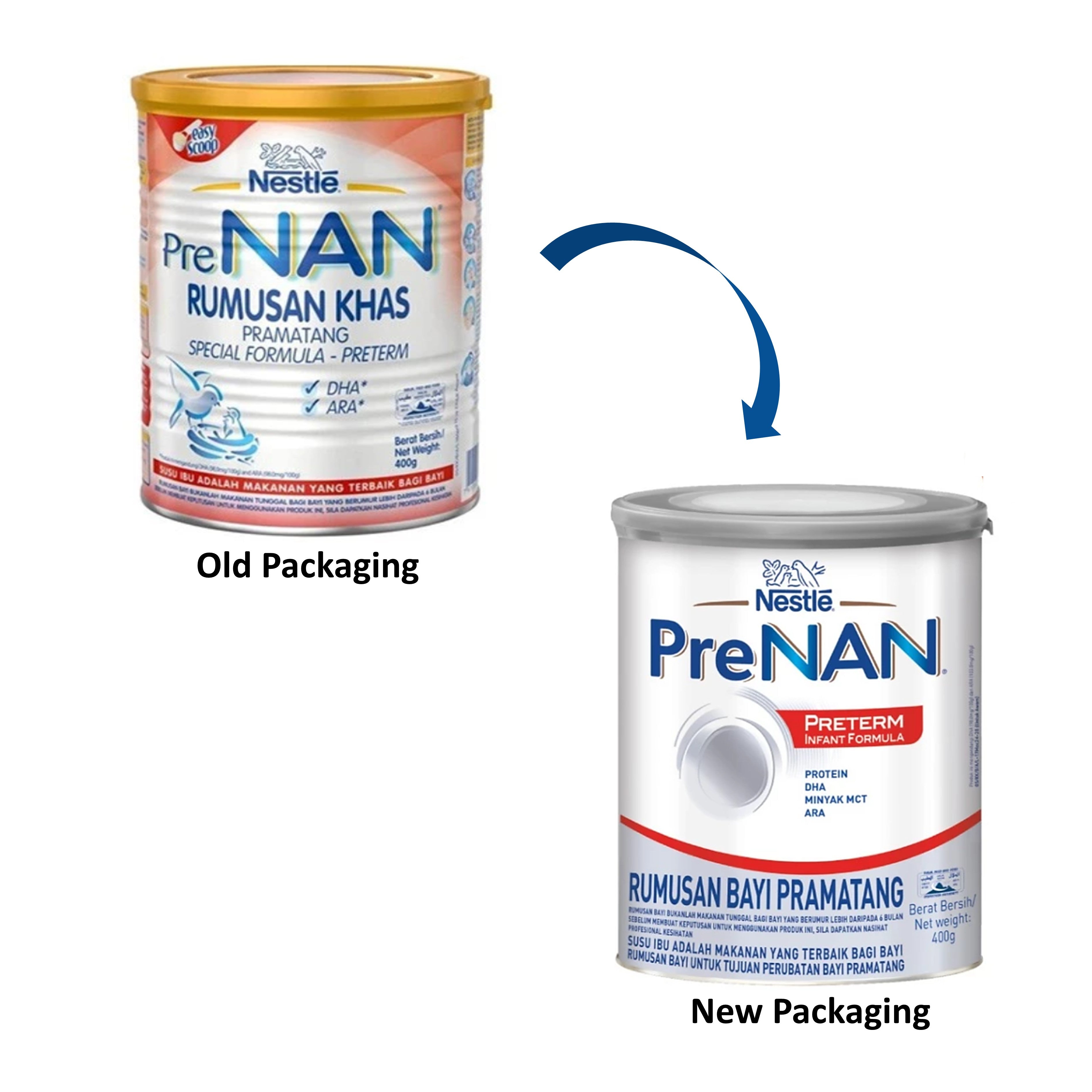 Nestlé PreNAN Preterm Infant Formula 400g (For Premature Infants)