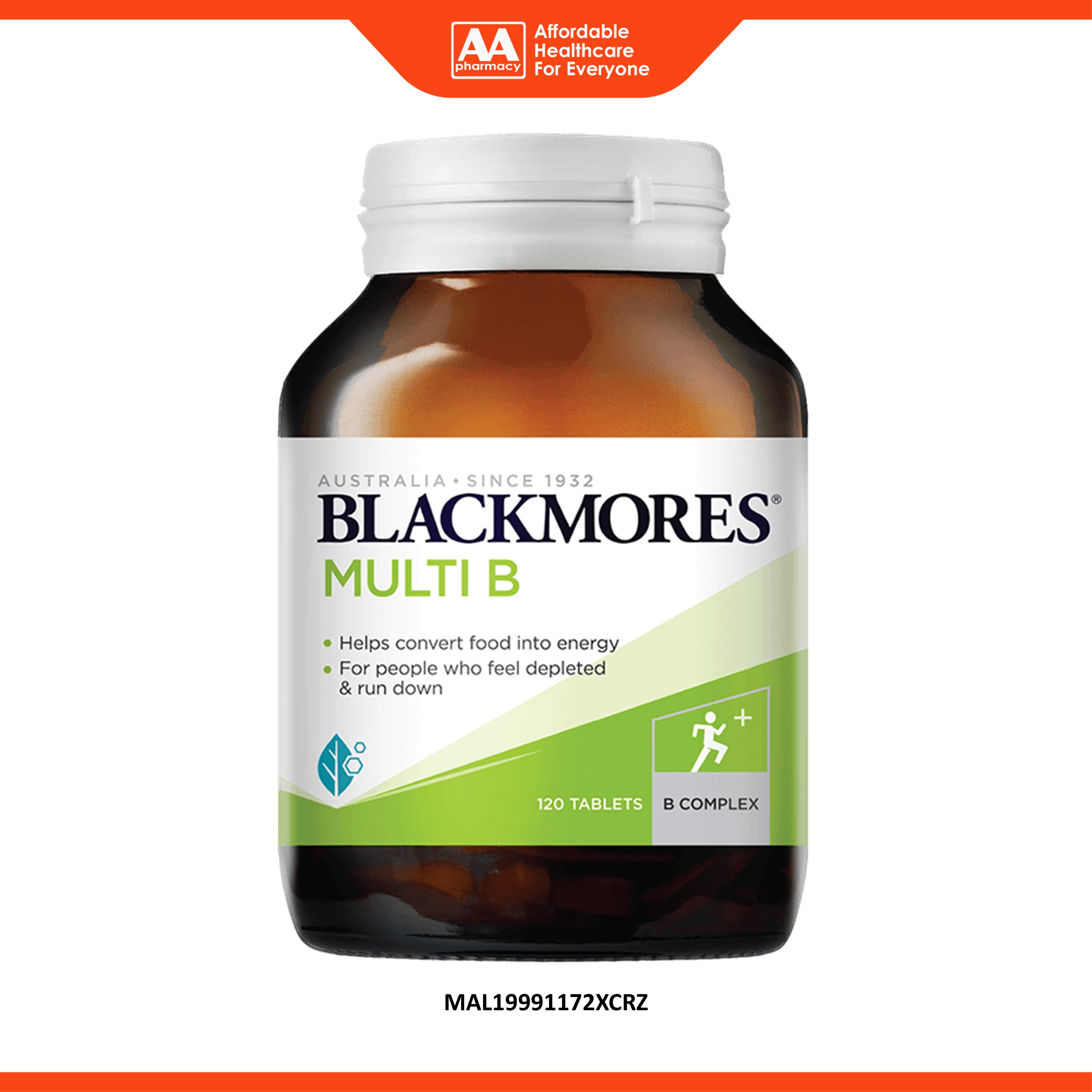 Blackmores Multi B Tablet 120's