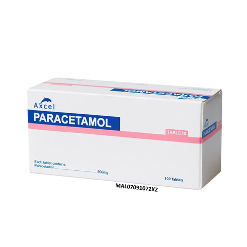 Axcel Paracetamol 500mg Tablet 100's