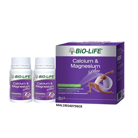 Bio-Life Calcium & Magnesium Plus Tablet 2x30's
