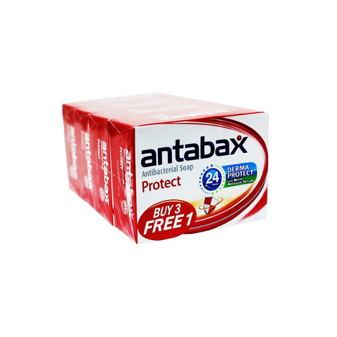Antabax Antibacterial Bar Soap (Protect) 75gx4's