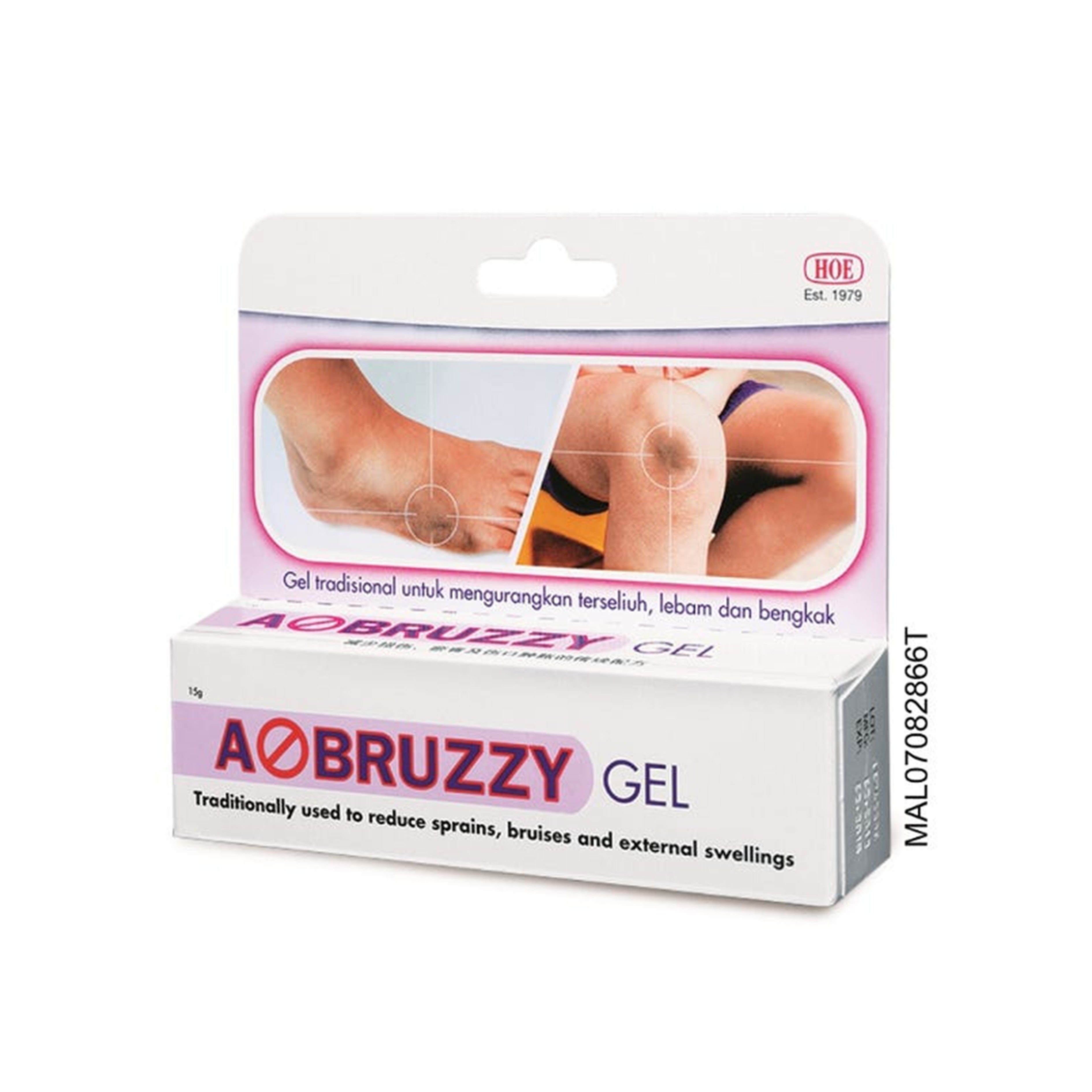 A-Bruzzy Gel 15g (Reduces Sprains, Bruises and External Swellings)