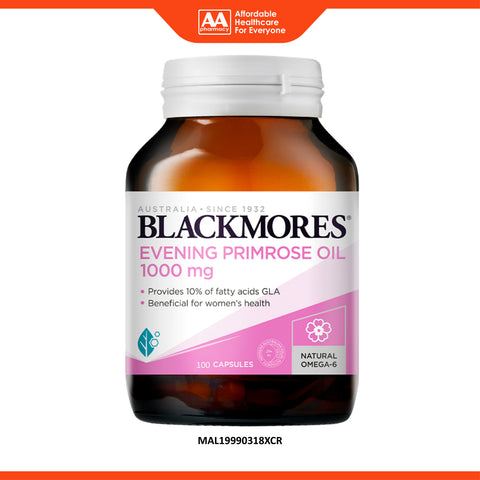 Blackmores Evening Primrose Oil 1000mg Softgel 100's