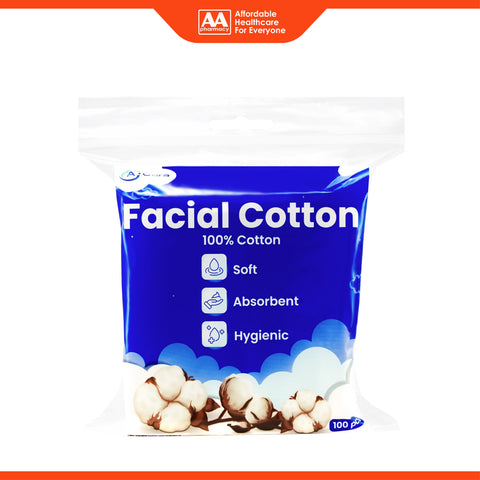 A-Care Facial Cotton 100's