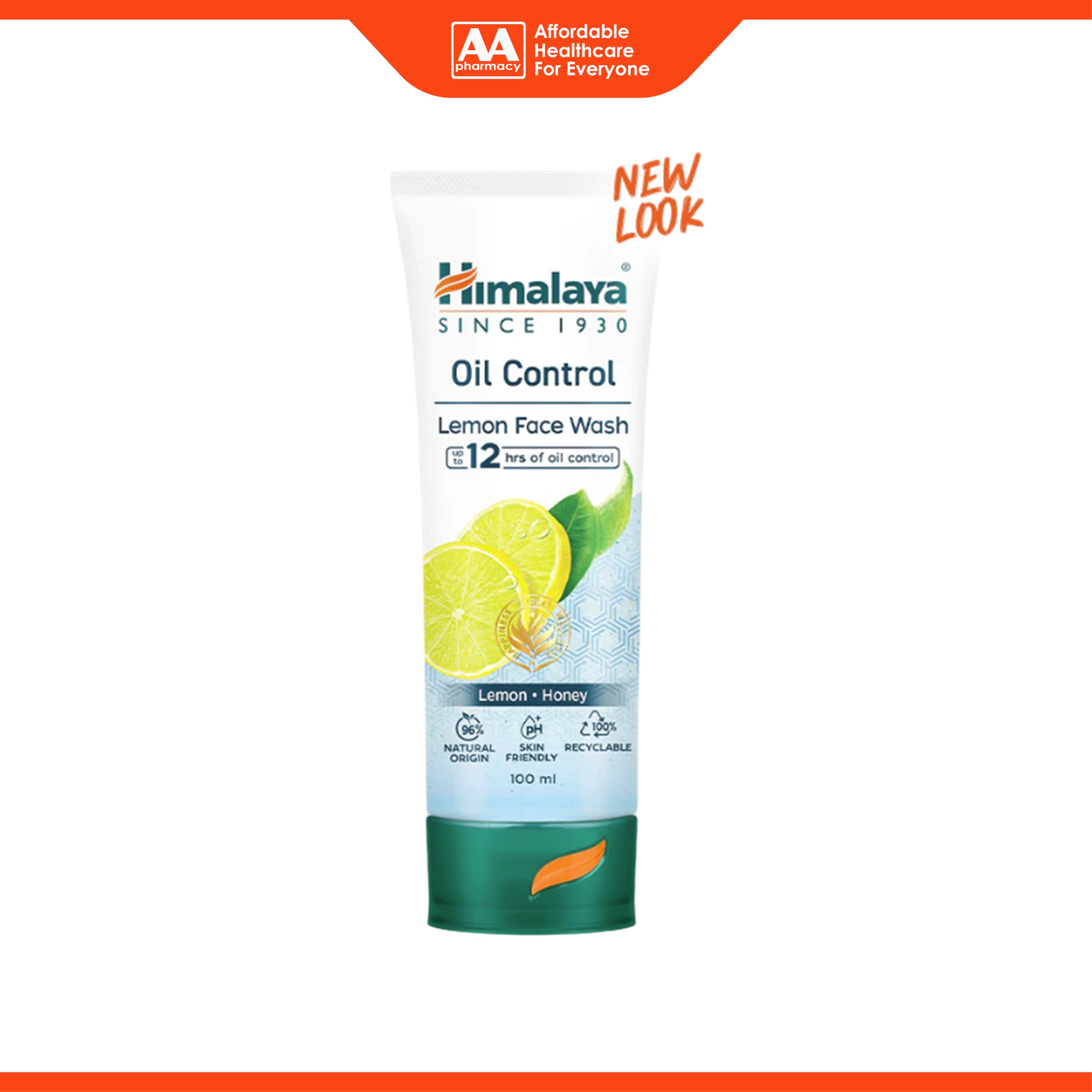 Himalaya Oil Control Lemon Face Wash (150ml)