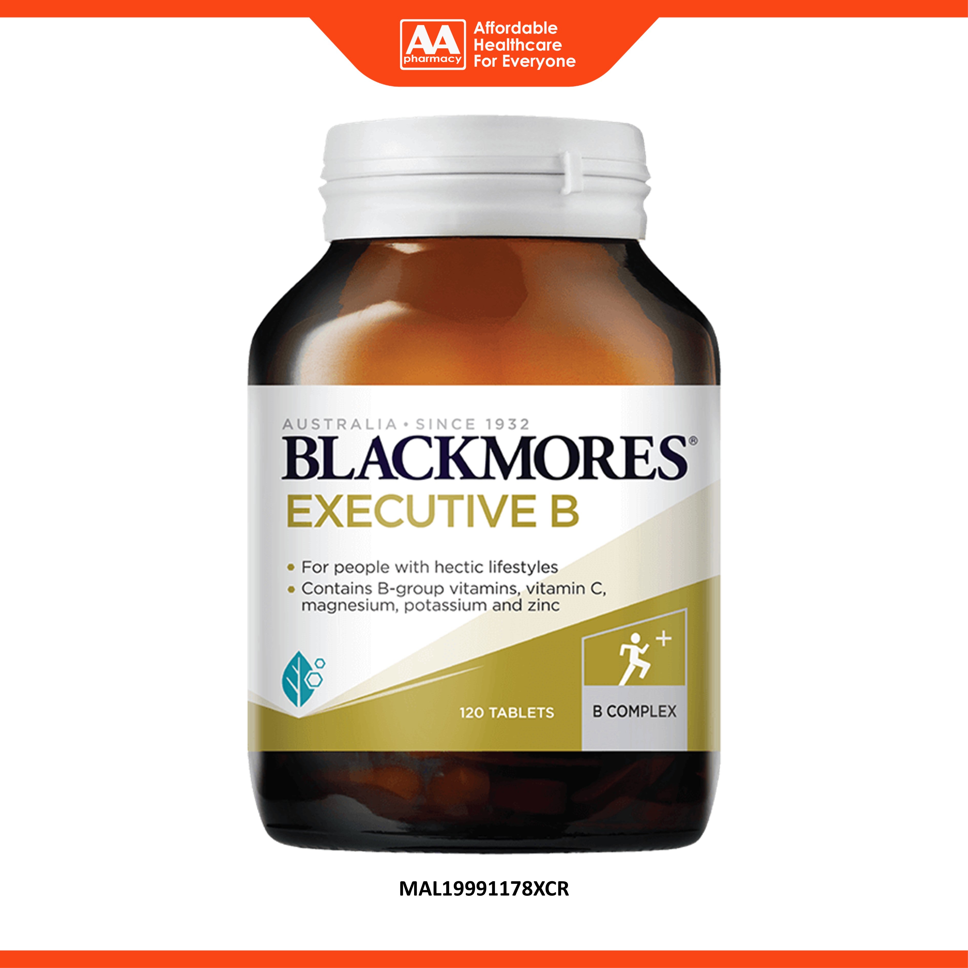 Blackmores Executive B Tablet 120's
