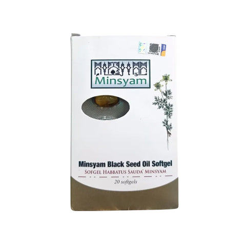 Minsyam Black Seed Oil Softgel Capsule 20's