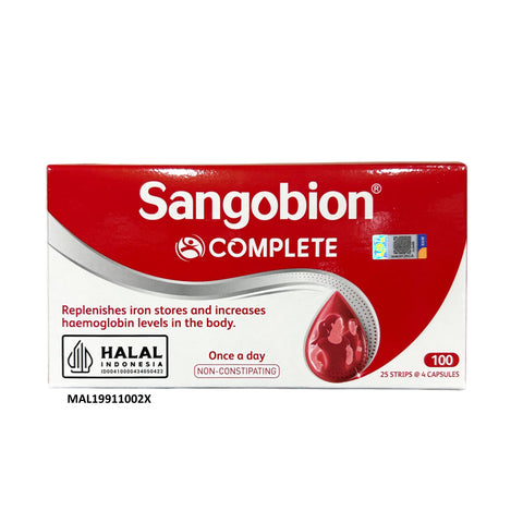Sangobion Complete Capsule 100's (Replenishes Iron Stores)