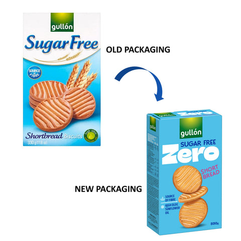 Gullon ZERO Sugar Free Short Bread Biscuits 330g