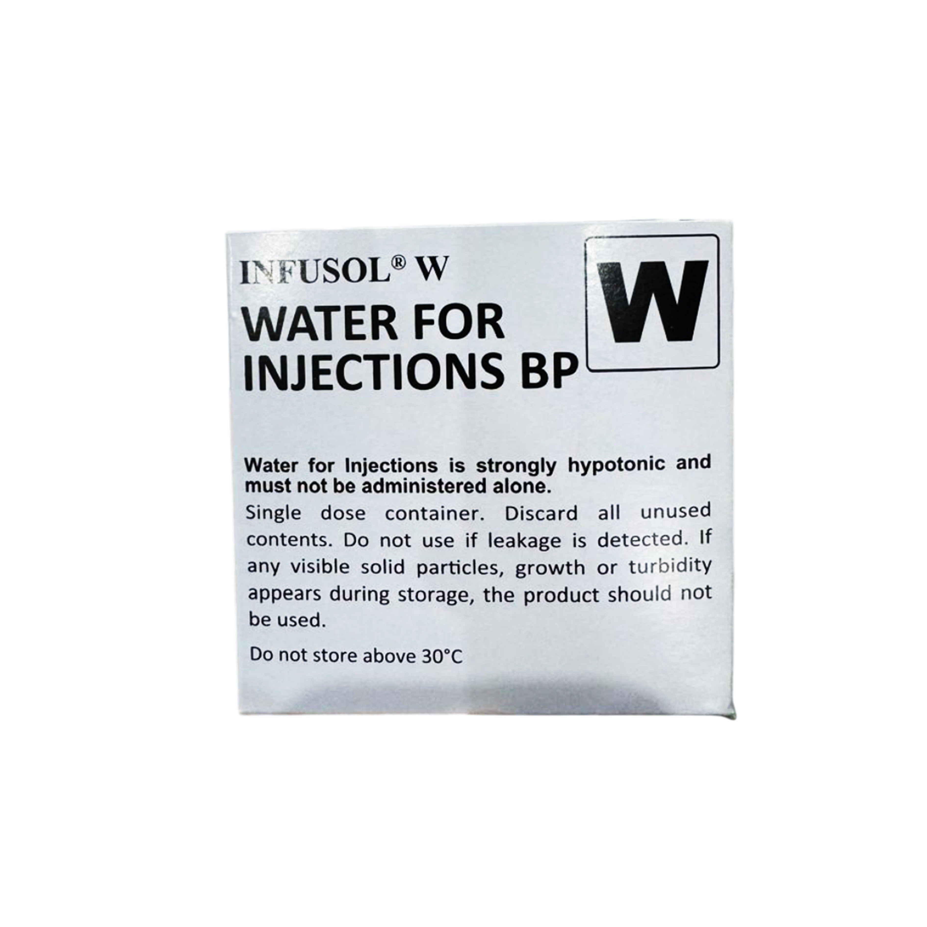 Infusol W Water For Injections BP Ampoule 10mLx20's