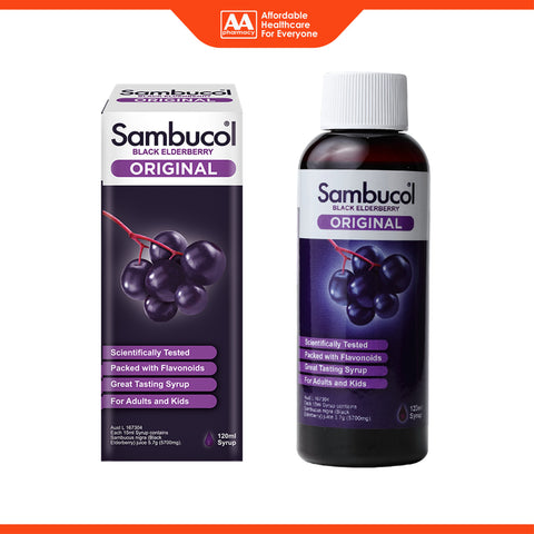 Sambucol Original Black Elderberry Syrup 120mL