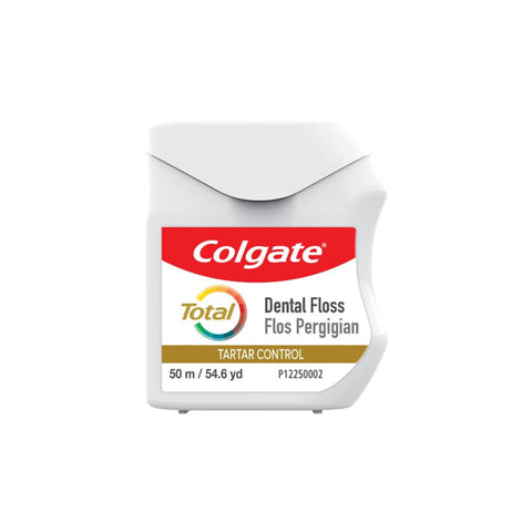 Colgate Total Dental Floss (Tartar Control, Mint Flavour) 50m 1's