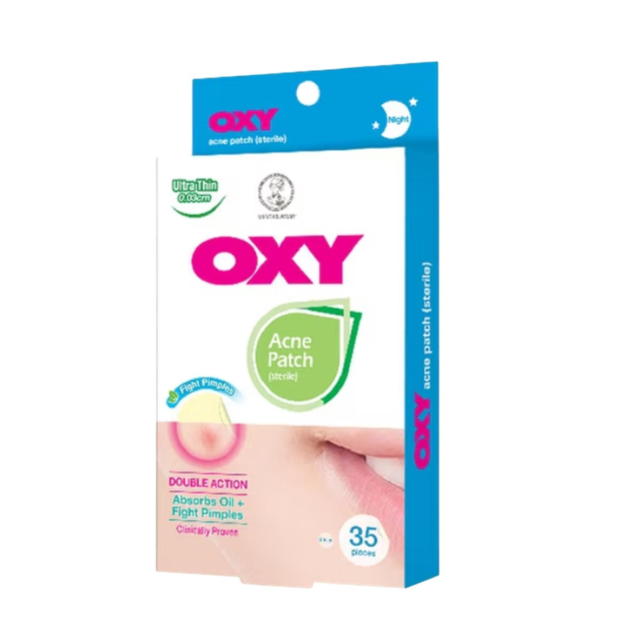 Oxy Anti-Bacterial Night Acne Patch 0.03cm 35's