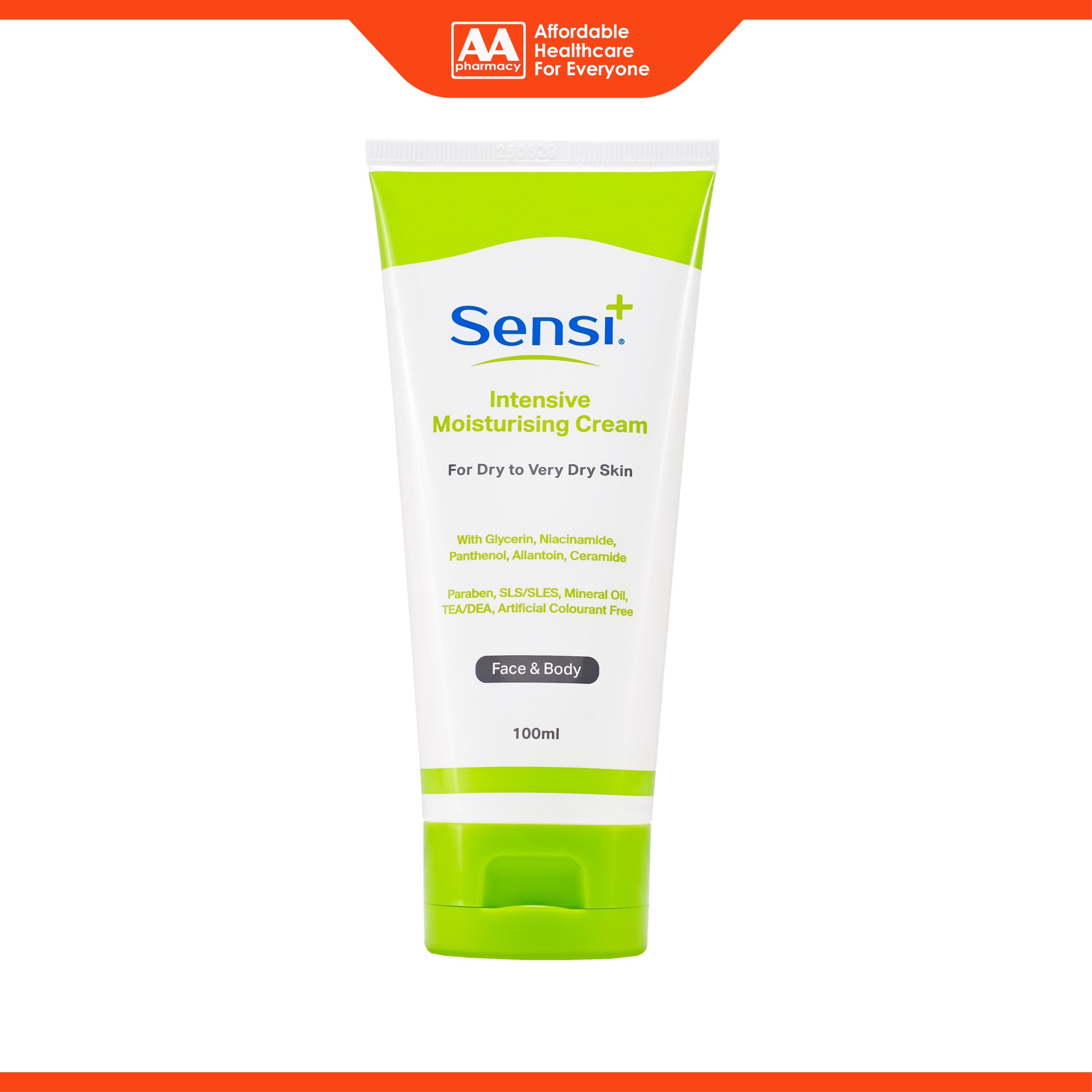 Sensi+ Intensive Moisturising Cream 100mL