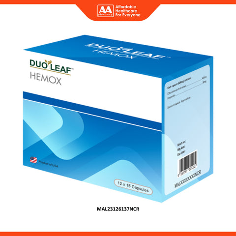 Duoleaf Hemox Capsule 12x15's