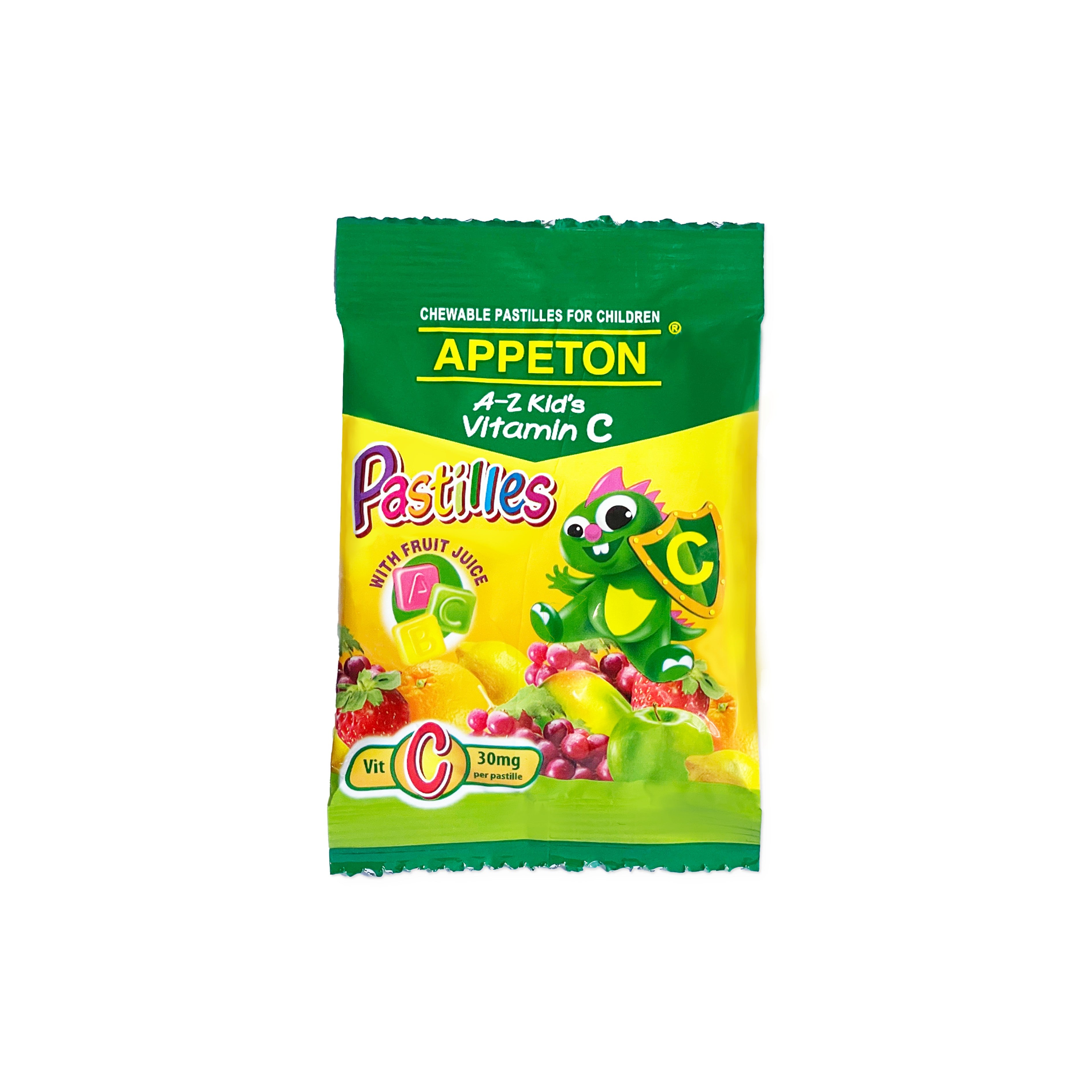 Appeton A-Z Kid's Vitamin C 30mg Pastilles 20x5's