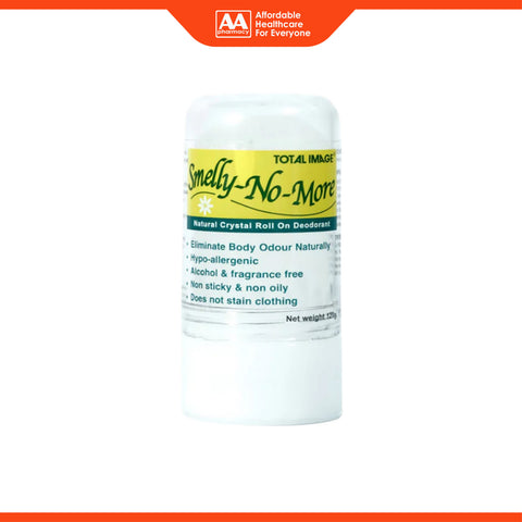 Total Image Smelly-No-More Natural Crystal Roll On Deodorant 120g