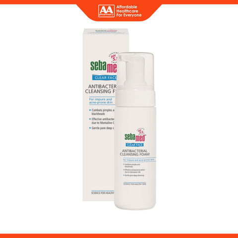 Sebamed Clear Face Antibacterial Cleansing Foam 150mL