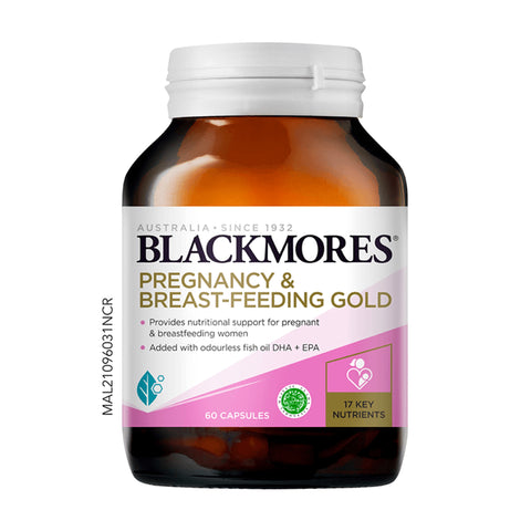 Blackmores Pregnancy And Breast-Feeding Gold Softgel 60's