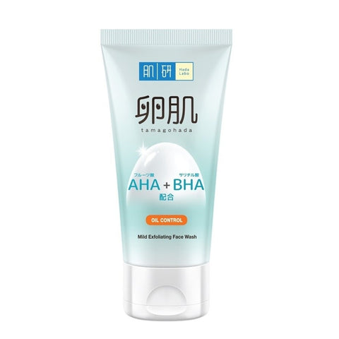 Hada Labo AHA+BHA Mild Exfoliating Face Wash (Oil Control) 130g