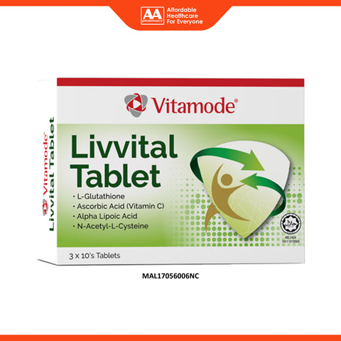 Vitamode Livvital Tablet 3x10's