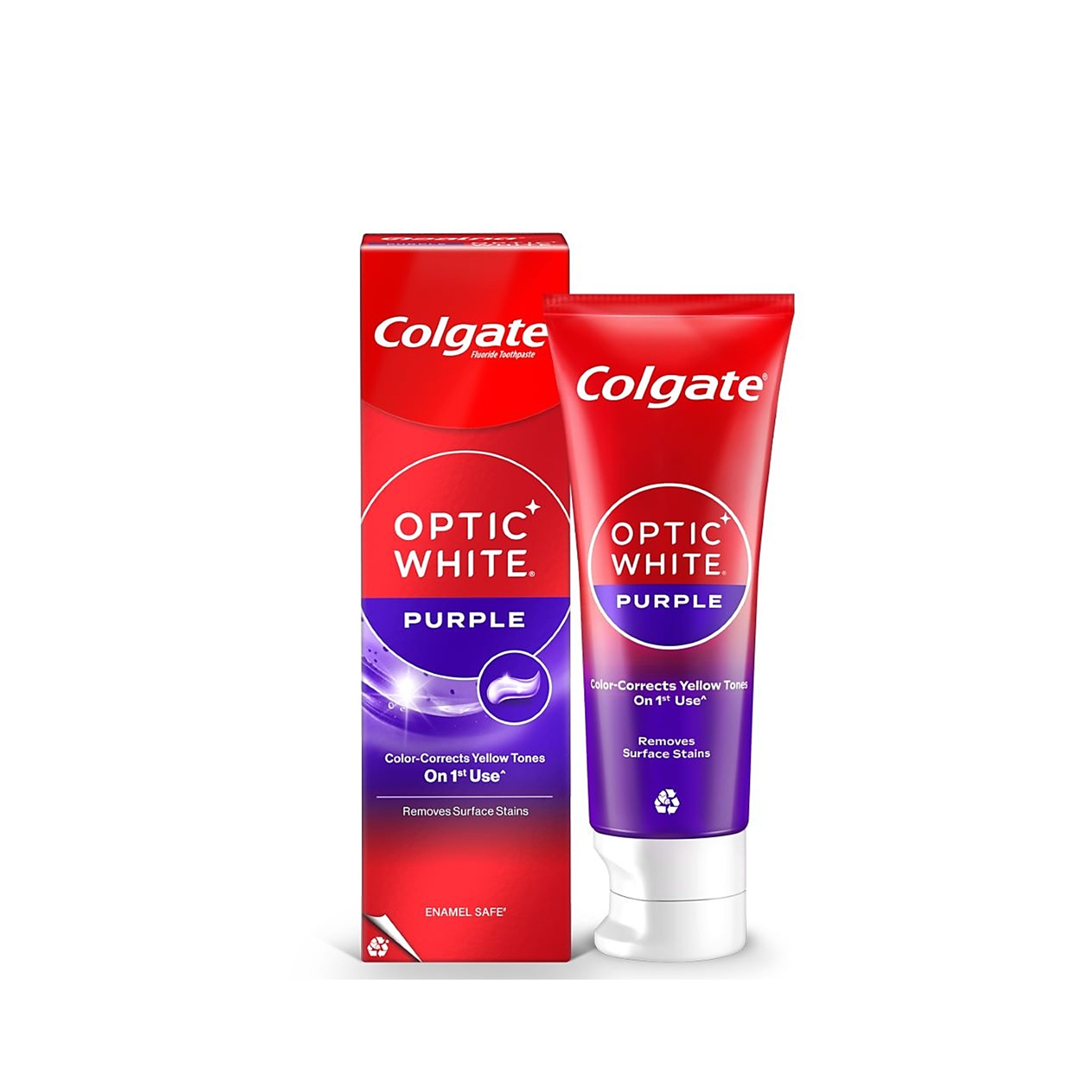 Colgate Toothpaste - Optic White Purple (100g)