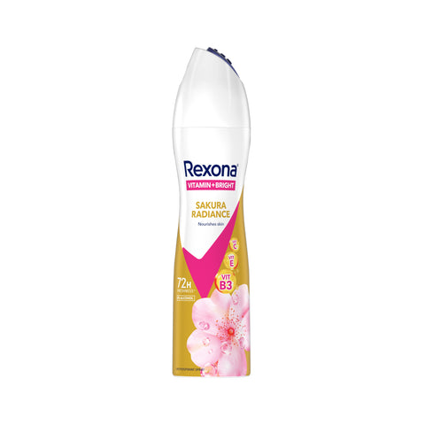 Rexona Vitamin + Bright Antiperspirant Spray (Sakura Radiance) 135mL