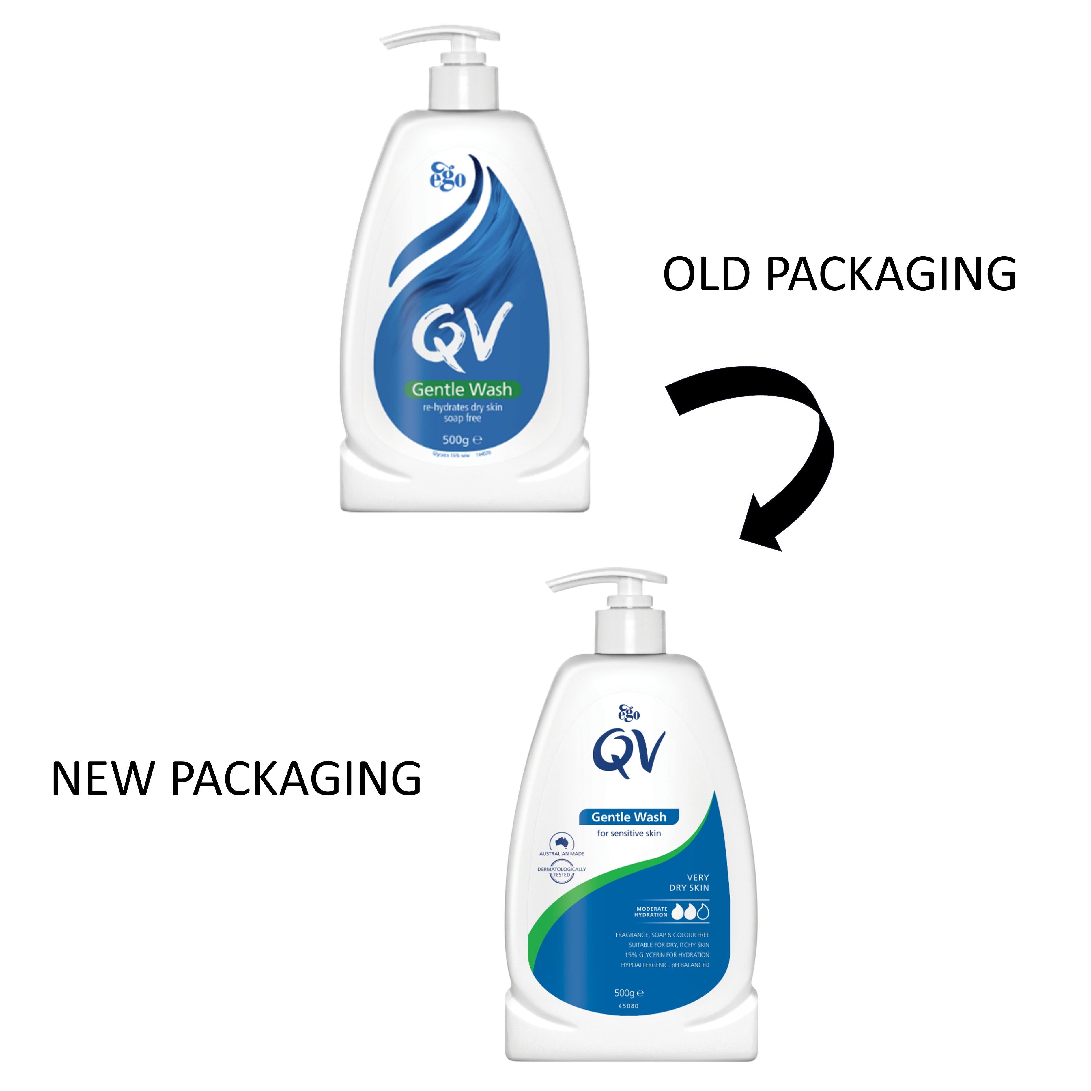Ego QV Gentle Wash 500g