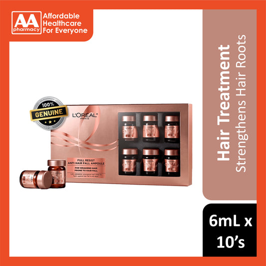 L'Oréal Paris Full Resist Anti-Hair Fall Ampoule 6mLx10's