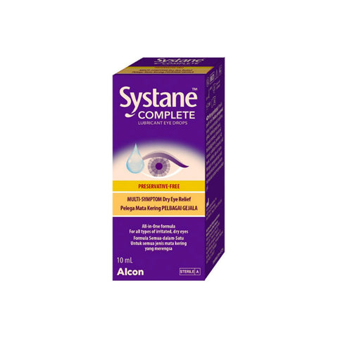 Systane Complete (Preservative-Free) Lubricant Eye Drops 10mL