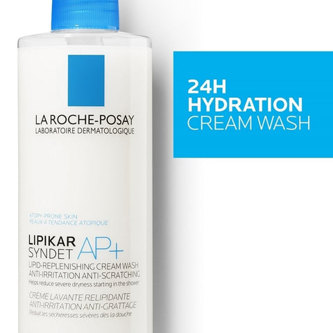 La Roche-Posay Lipikar Syndet AP+ Lipid-Replenishing Cream Wash 400mL