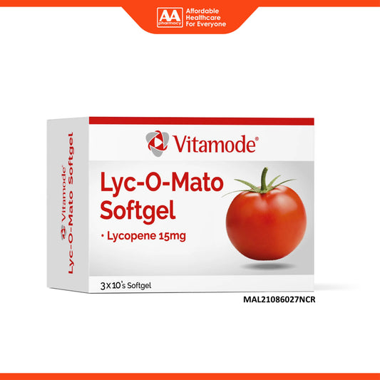 Vitamode Lyc-O-Mato Softgel 3x10's