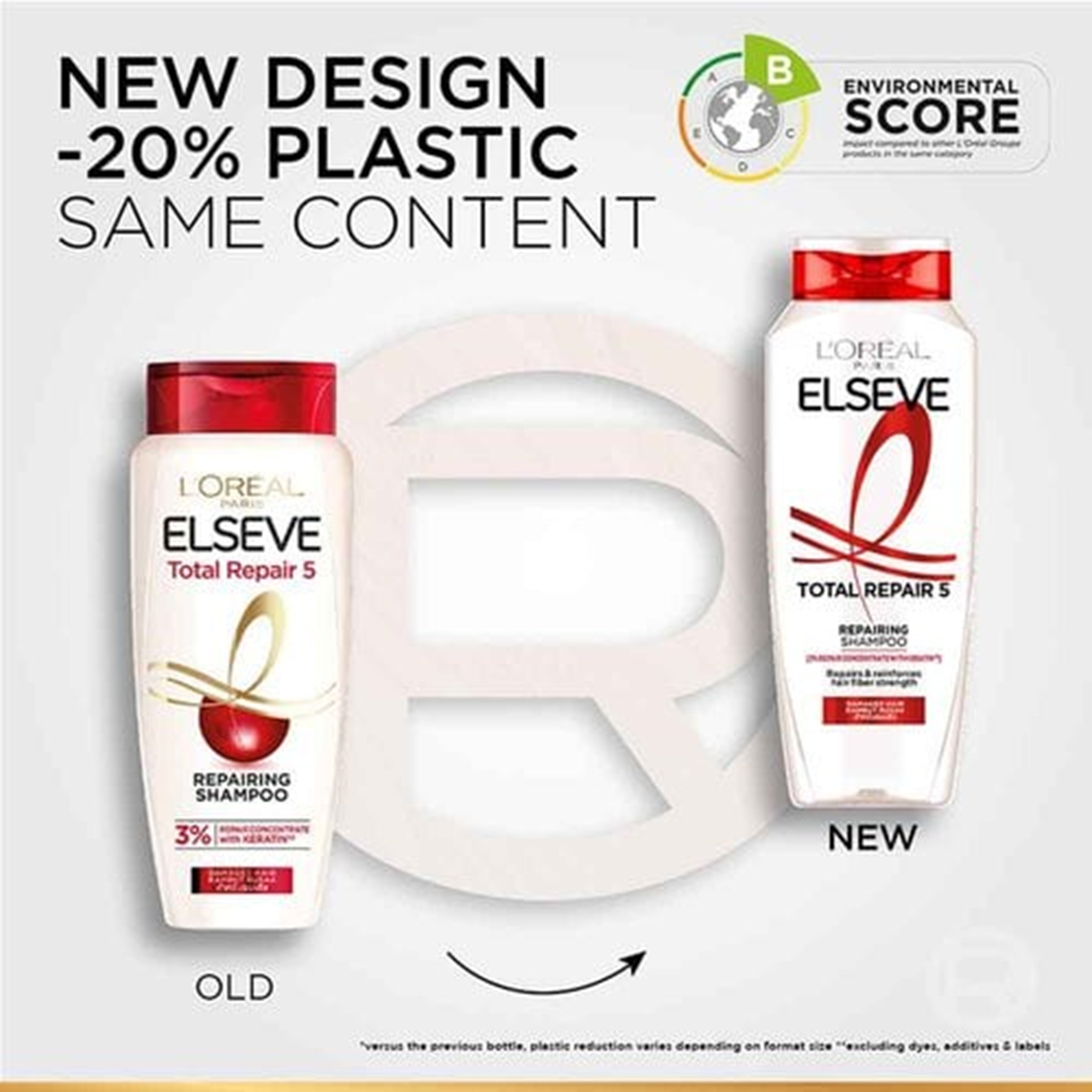L'Oréal Paris Elseve Total Repair 5 Repairing Shampoo 280mL